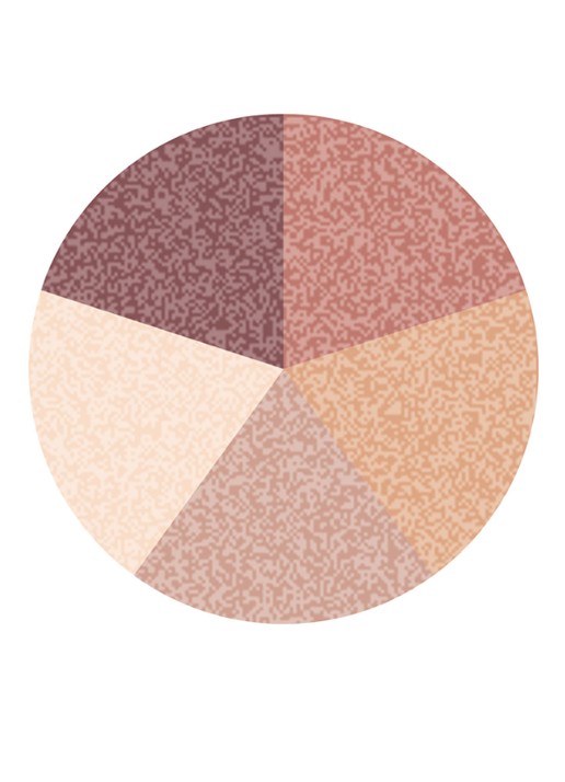 Byredo Eyeshadow 5 colours - oogschaduw palette - detail 4 dysco