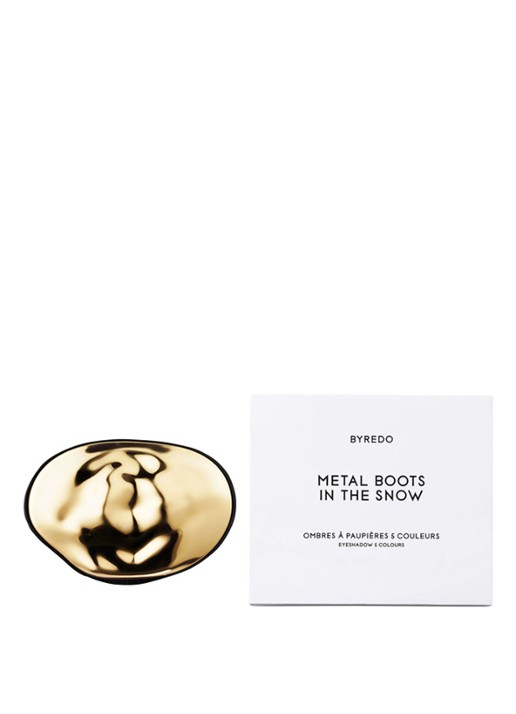 Byredo Eyeshadow 5 colours - oogschaduw palette - voorkant 2 metal boots in the snow