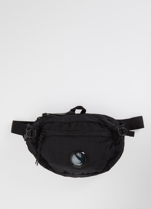 C.P. Company Heuptas met logo - voorkant 5 zwart