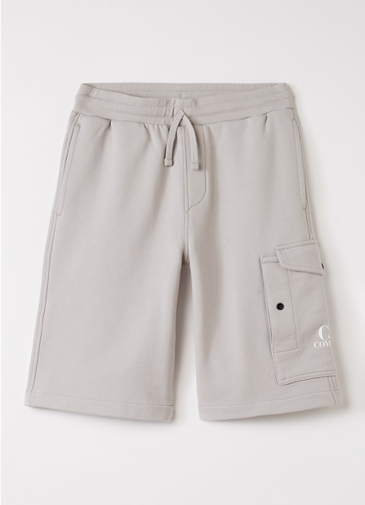 C.P. Company Loose fit korte joggingbroek met klepzak