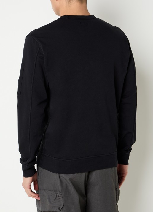 C.P. Company Sweater met logo - achterkant 4 zwart