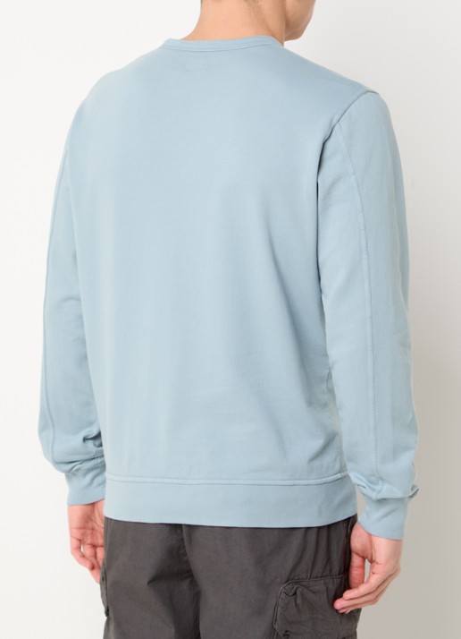 C.P. Company Sweater met logo - achterkant 4 blauw