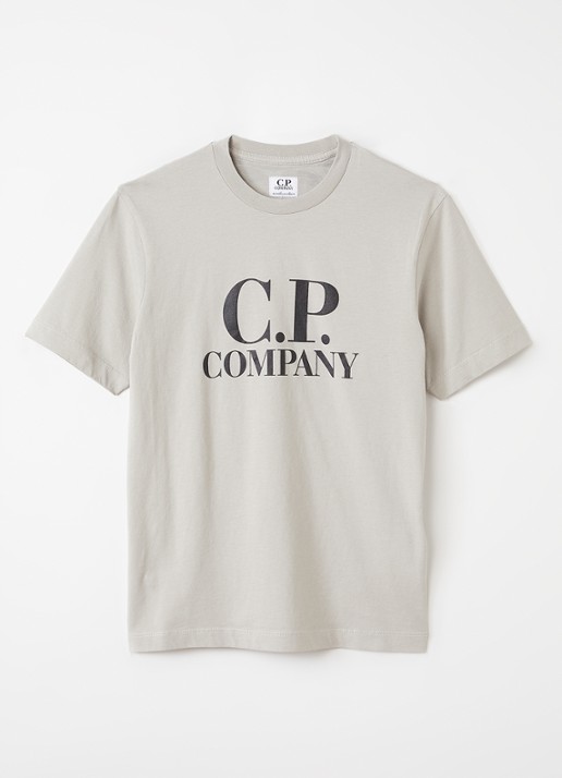 C.P. Company T-shirt met logo- en backprint