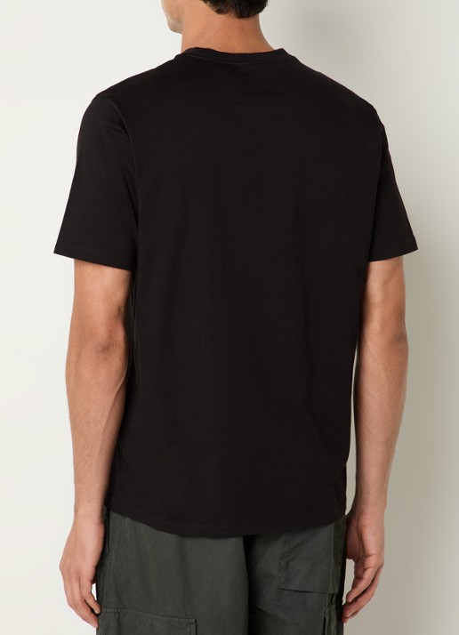 C.P. Company T-shirt met logo - achterkant zwart