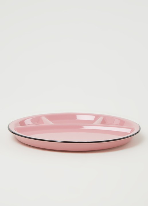 Cabanaz Fonduebord 24 cm - voorkant 2 oudroze