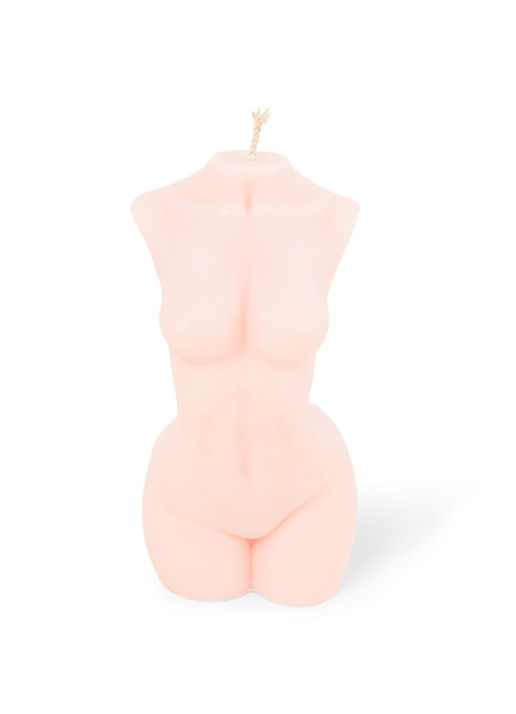 caïa Hera kaars 300 gram - voorkant 2 lichtroze