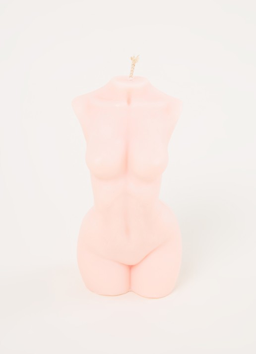 caïa Hera kaars 300 gram - voorkant 3 lichtroze