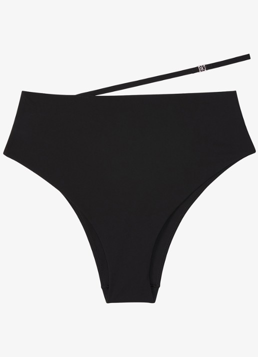 Calvin Klein Bikinislip met logo - voorkant 5 zwart