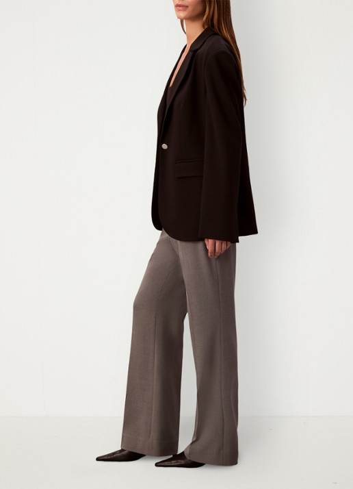 Calvin Klein Blazer met klepzakken - detail 3 zwart