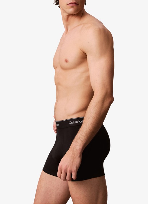 Calvin Klein Boxershorts met logoband in 3-pack - detail 5 paars