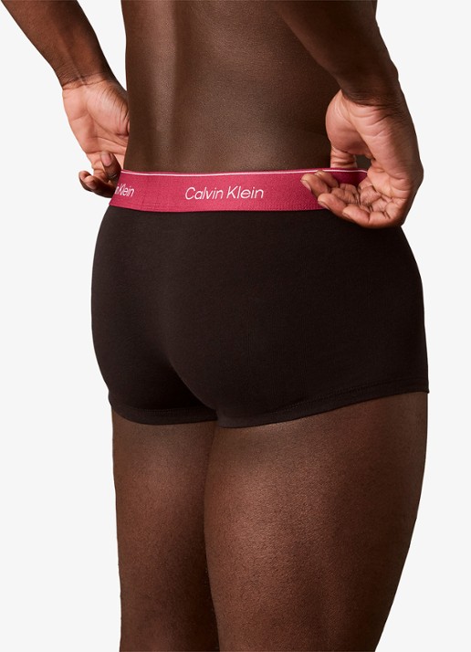 Calvin Klein Boxershorts met logoband in 3-pack - detail 6 blauw