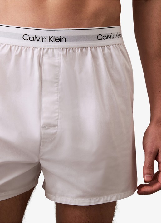 Calvin Klein Boxershorts met logoband in 3-pack - detail 4 wit