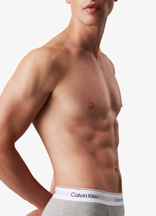 Calvin Klein Boxershorts met logoband in 3-pack - detail 5 multicolor