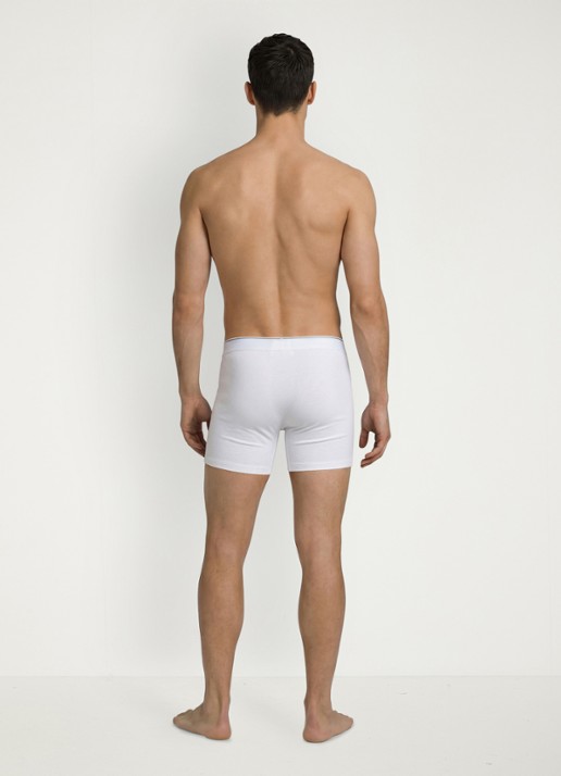 Calvin Klein Boxershorts met logoband in 3-pack - achterkant grijs