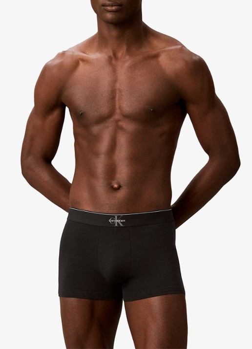 Calvin Klein Boxershorts met logoband in 3-pack - detail 3 grijs