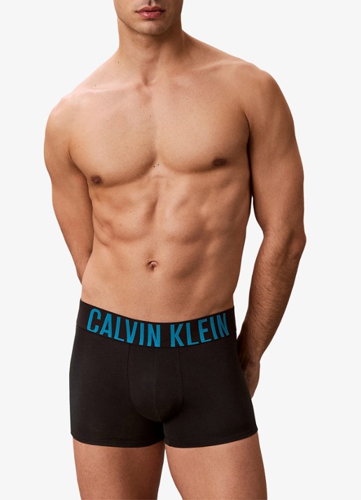 Calvin Klein Boxerslips met logoband in 3-pack - detail 2 multicolor