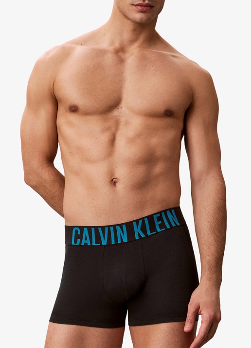 Calvin Klein Boxerslips met logoband in 3-pack - detail 3 multicolor