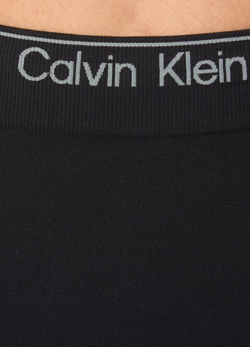 Calvin Klein Corrigerende short met logoband - detail 4 zwart