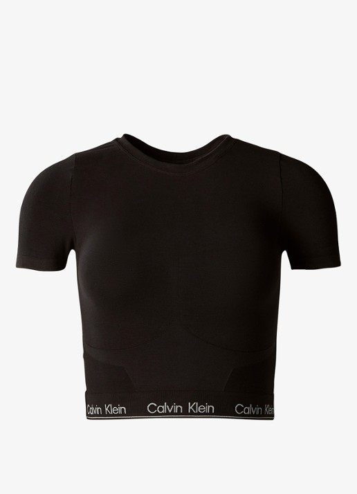 Calvin Klein Crop top met logoband