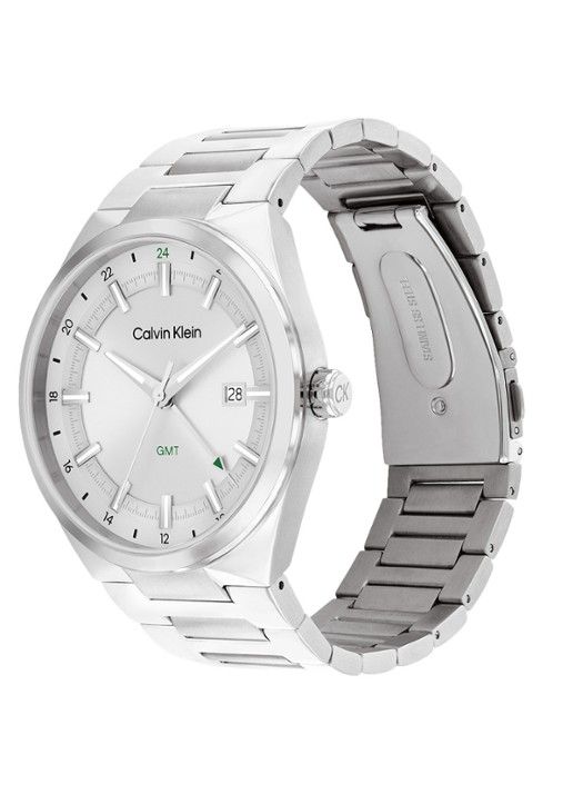 Calvin Klein Distinguish horloge CK25200489 - detail zilver