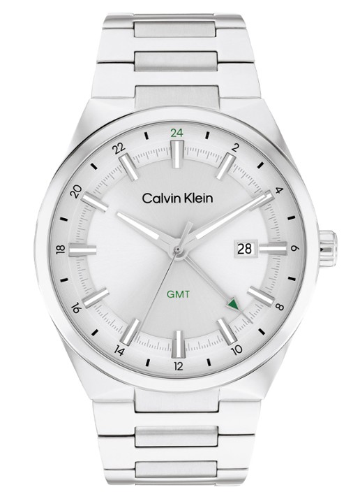 Calvin Klein Distinguish horloge CK25200489 - voorkant 3 zilver