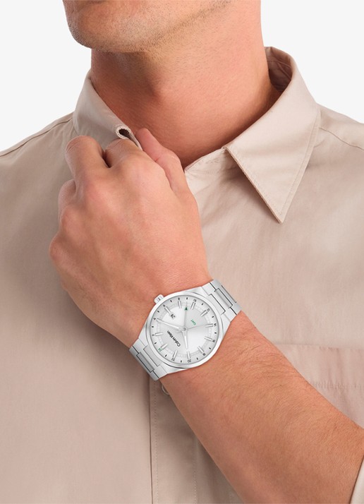 Calvin Klein Distinguish horloge CK25200489 - voorkant 4 zilver