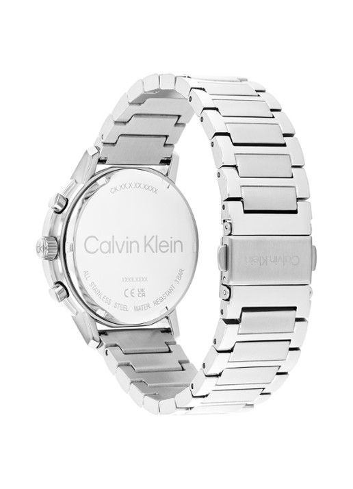 Calvin Klein Gauge horloge CK25200493  - detail 2 zilver