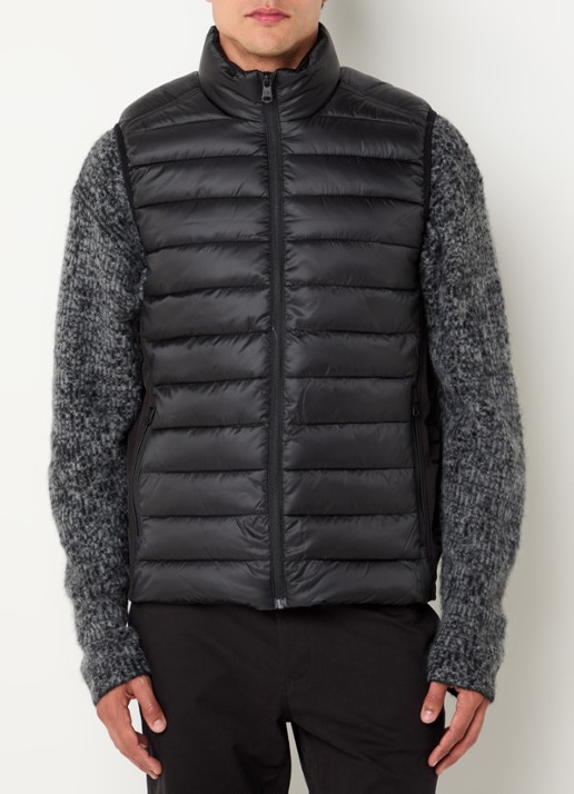 Calvin Klein Gewatteerde bodywarmer met ritszakken