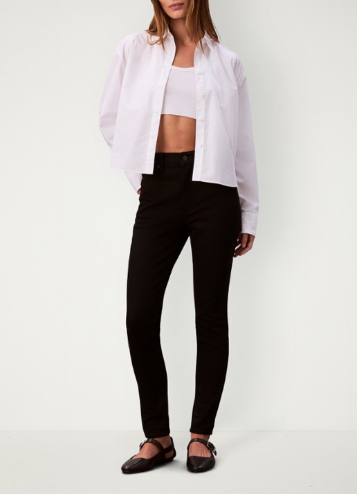 Calvin Klein High waist skinny jeans met gekleurde wassing