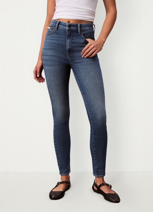 Calvin Klein High waist skinny jeans met steekzakken