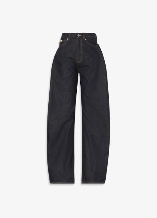 Calvin Klein High waist wide leg jeans met donkere wassing