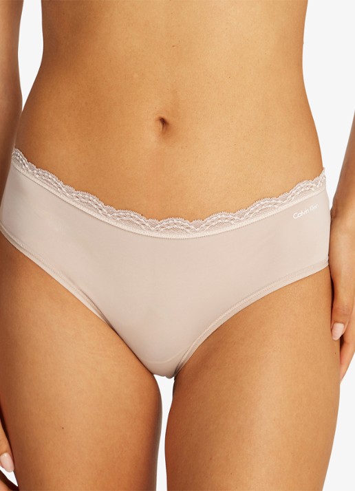 Calvin Klein Hipster met logo - detail 7 beige