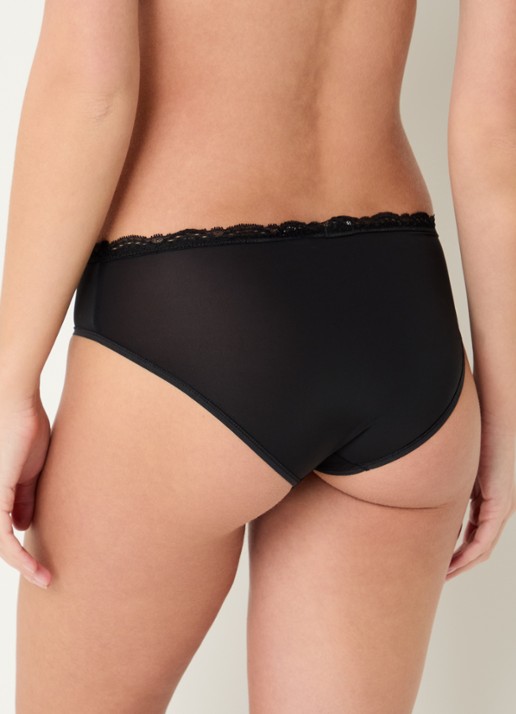 Calvin Klein Hipster met logo - achterkant 2 zwart