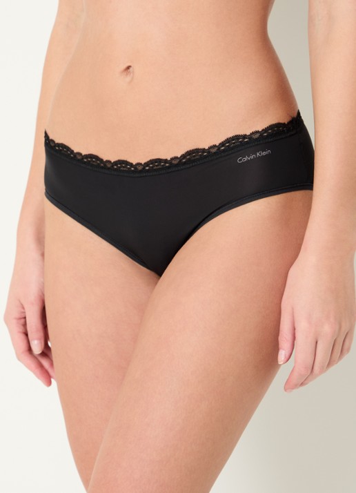 Calvin Klein Hipster met logo - detail 8 zwart