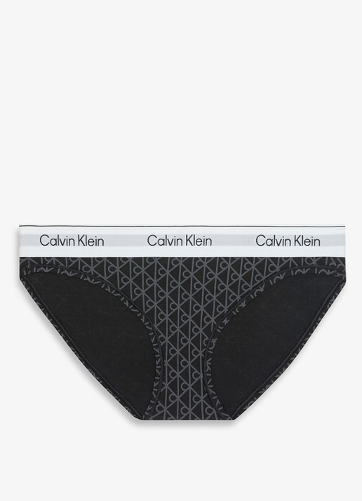 Calvin Klein Hipster met logoband - voorkant donkergrijs