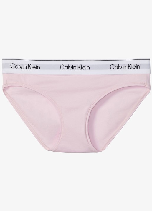 Calvin Klein Hipster met logoband - voorkant 5 cradle pink