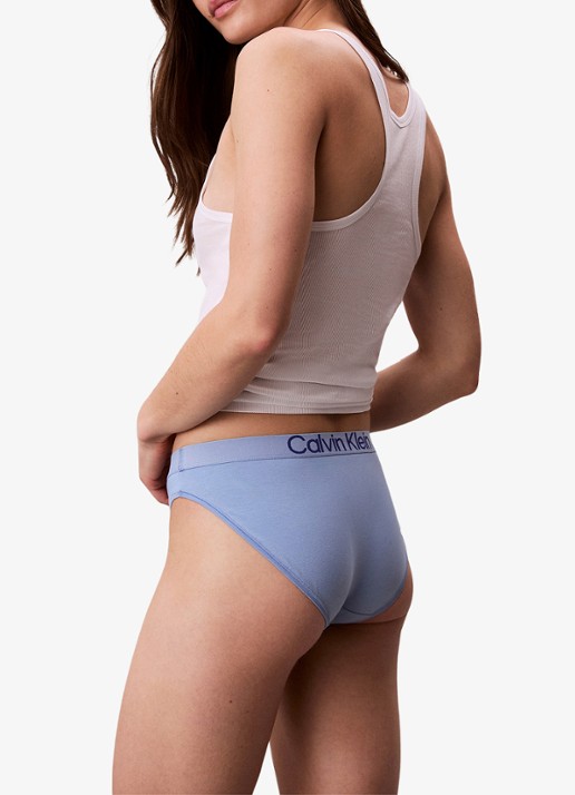 Calvin Klein Hipster met logoband - achterkant blauw