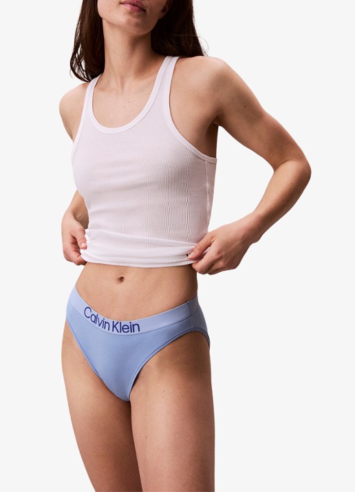 Calvin Klein Hipster met logoband - detail 4 blauw
