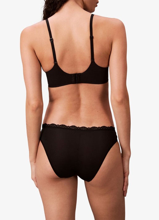 Calvin Klein Hipster met mesh - achterkant 7 black-ub1