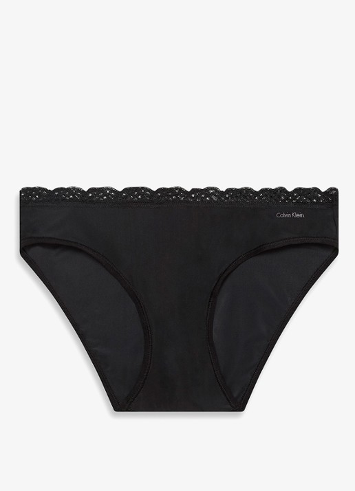 Calvin Klein Hipster met mesh - voorkant black-ub1