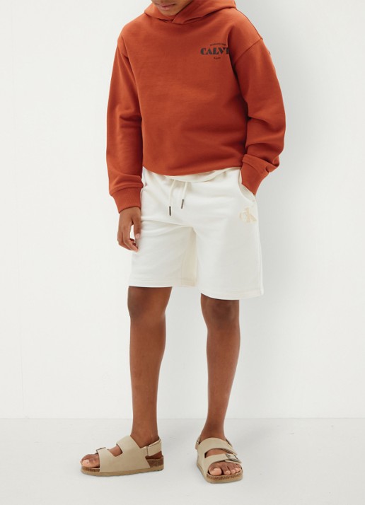 Calvin Klein Hoodie met logo - voorkant 2 orange