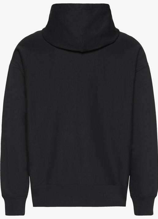 Calvin Klein Hoodie met logoborduring - detail 7 zwart