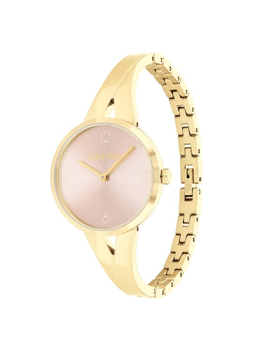 Calvin Klein Horloge CK25100027 - detail 4 goud