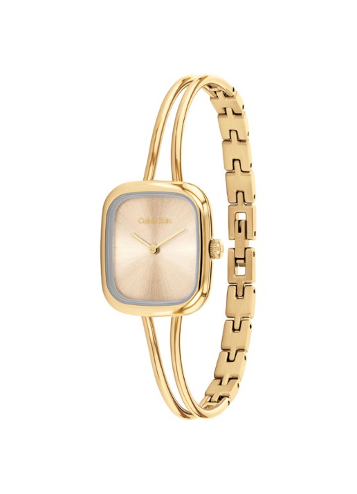 Calvin Klein Horloge CK25100132   - detail 3 goud