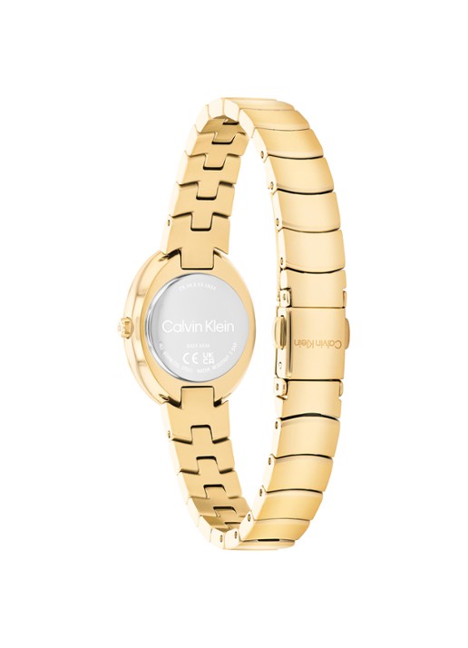 Calvin Klein Horloge CK25100147 - detail 4 goud