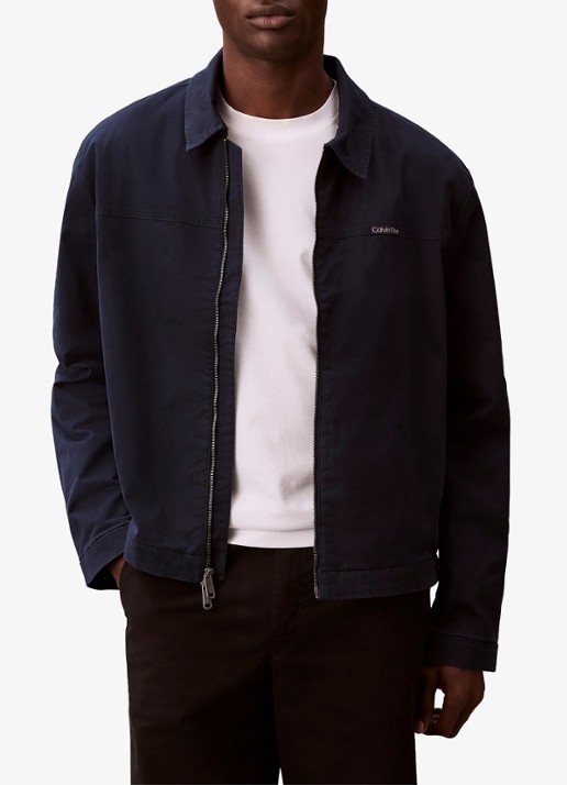 Calvin Klein Jack met logo - detail 2 dark sapphire-cef