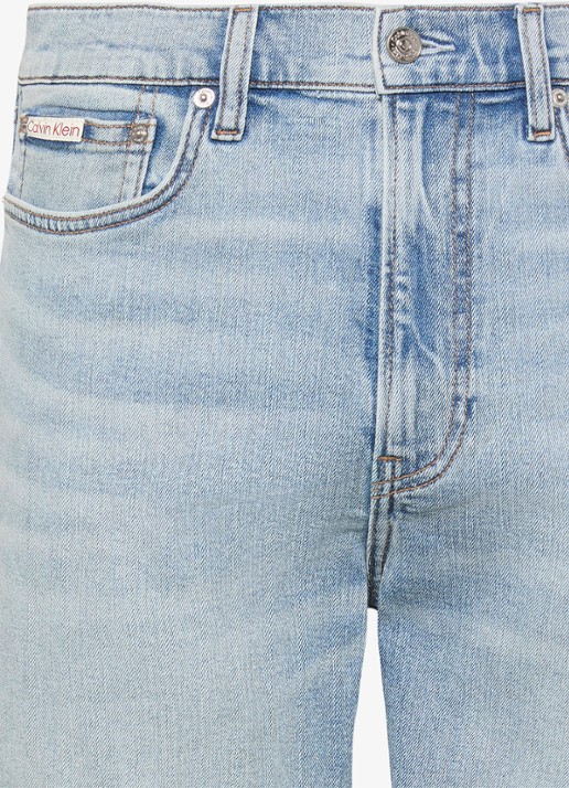 Calvin Klein Korte broek van denim - detail 2 denim
