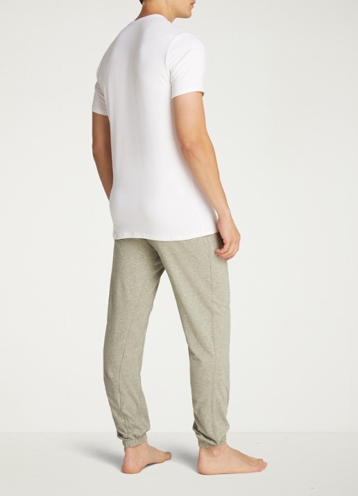 Calvin Klein Lounge T-shirt in 3-pack - achterkant 5 wit