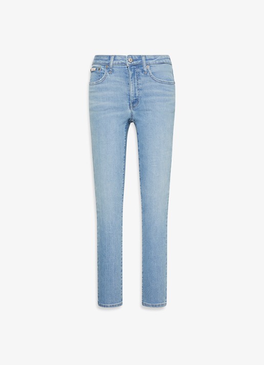 Calvin Klein Mid waist skinny jeans met lichte wassing