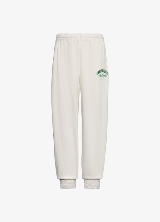 Calvin Klein Mid waist tapered fit joggingsbroek met logo